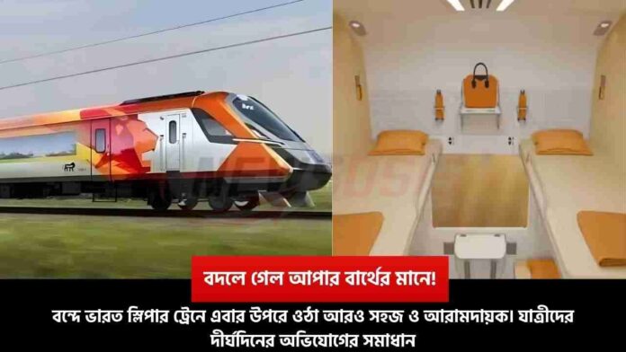 Discover The Vande Bharat Sleeper Trains New Look