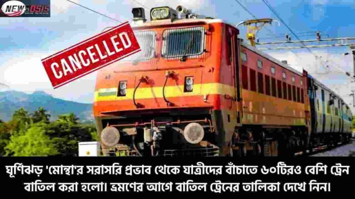 Full List of Cancelled Trains_ for Cyclone Montha