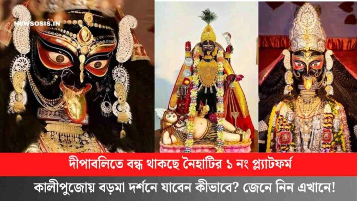 How to visit naihati boro maa in kali puja
