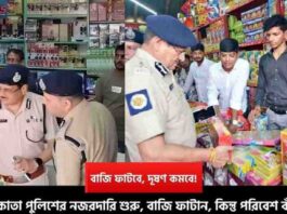 Kolkata Police Commissioner At Bazi Bazar