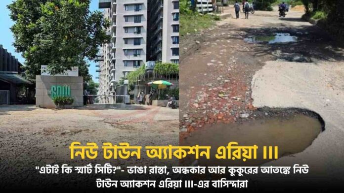 New Town Action Area 3 Broken Road Turns Dangerous