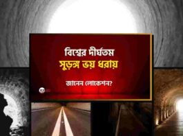 Which Is The longest train tunnel in the world