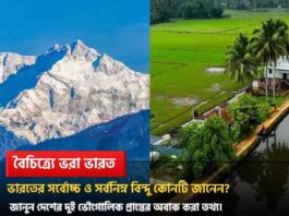 What Are The Highest And Lowest Points Of India