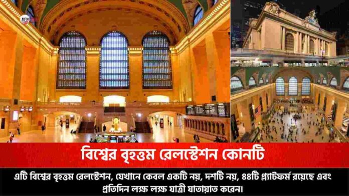 Which is the longest railway station in the world