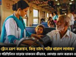 How to Call Doctor in Train for an Emergency & the Fees