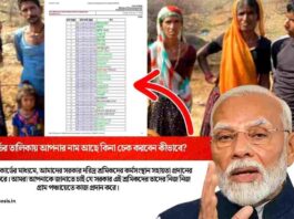 How to get the NREGA Job Card List West Bengal