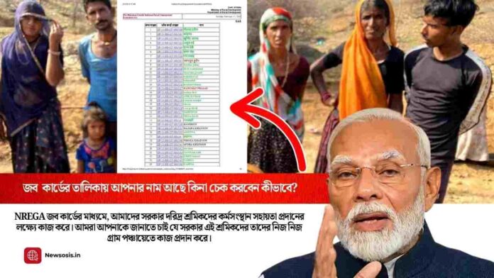 How to get the NREGA Job Card List West Bengal