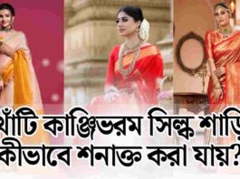 How to identify a pure Kanjivaram silk saree easily