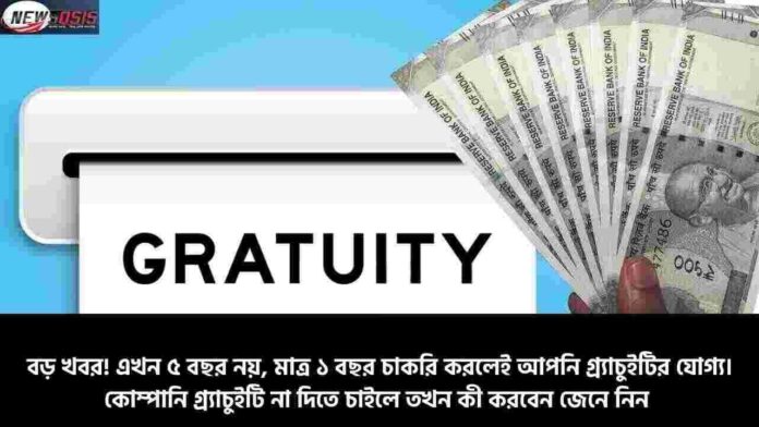 Major changes to the Gratuity New Rules 2025