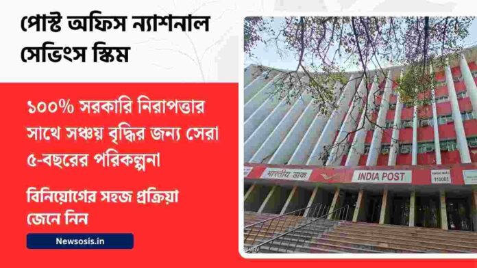 The National Savings Certificates post office​