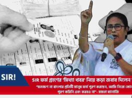 West Bengal Chief Minister Mamata Banerjee on SIR