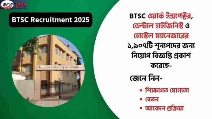 Apply Before January 5 for BTSC Recruitment 2025