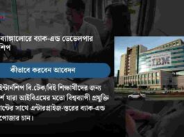 Apply Now for the IBM internship Bangalore​