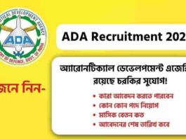 Apply Online Now for ADA Recruitment 2026