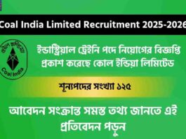 Apply for Coal India Limited Recruitment 2026