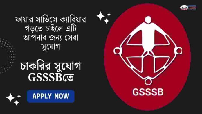 Apply online now for GSSSB Recruitment 2025