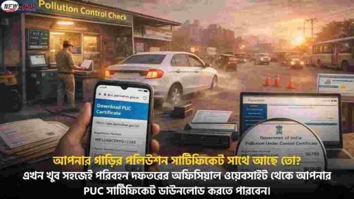 Check out how to Download PUC Certificate Online