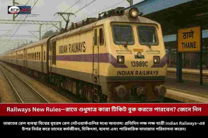 Check out the new rules for railway ticket booking