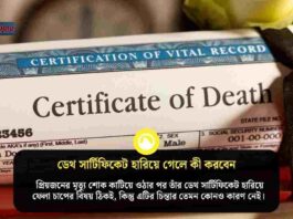How to get a Duplicate when lost death certificate​