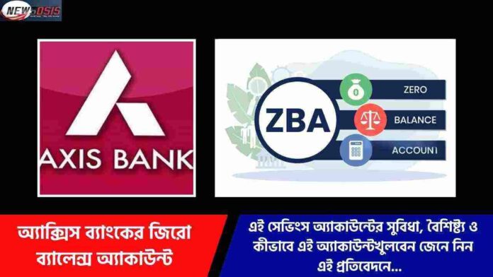 How to open Axis Bank Zero Balance Account Easily