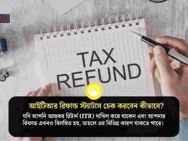 Learn how to check the status of ITR refund​ online