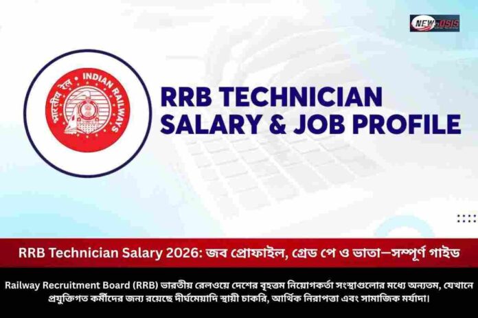 RRB Technician Salary per month 2026 and Grade Pay