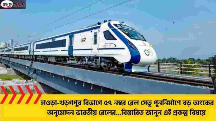 Railway Bridge on the Howrah to Kharagpur Train