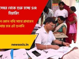 When & Where will be SIR Hearing be in West Bengal