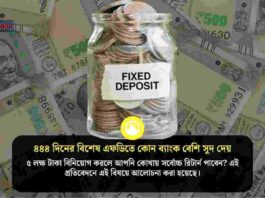 Which Bank Gives Higher Interest​ on 444 days FD