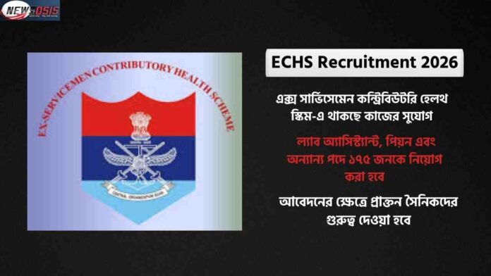 Apply Offline for the ECHS Recruitment 2026