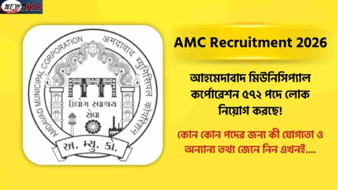 Apply Online Now for the AMC Recruitment 2026