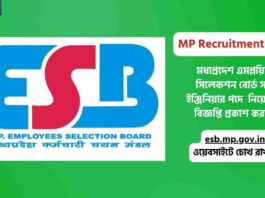 Apply Online for the MP Recruitment 2026