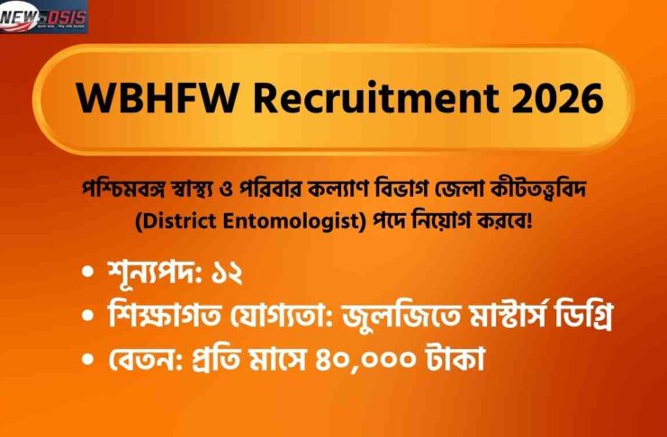 Apply Online for the WBHFW Recruitment 2026