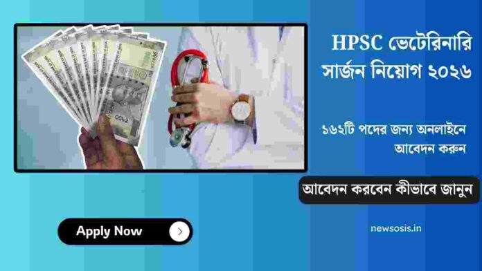 Apply for HPSC Veterinary Surgeon Recruitment 2026