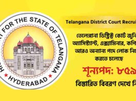 Apply for the Telangana District Court Recruitment