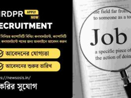 Apply online for the NIRDPR Recruitment 2026