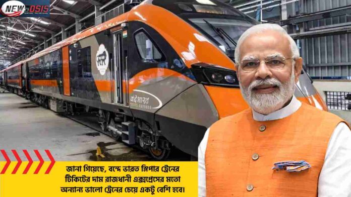 Check Fare Structure of Vande Bharat Sleeper Trains