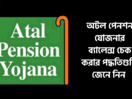 Guide on how to Check Atal Pension Yojana Balance