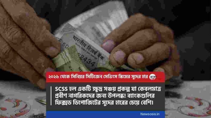Senior citizen saving scheme interest rate​ 2026