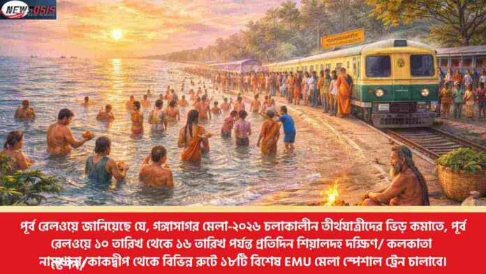 Special Local Trains for the Gangasagar Mela 2026