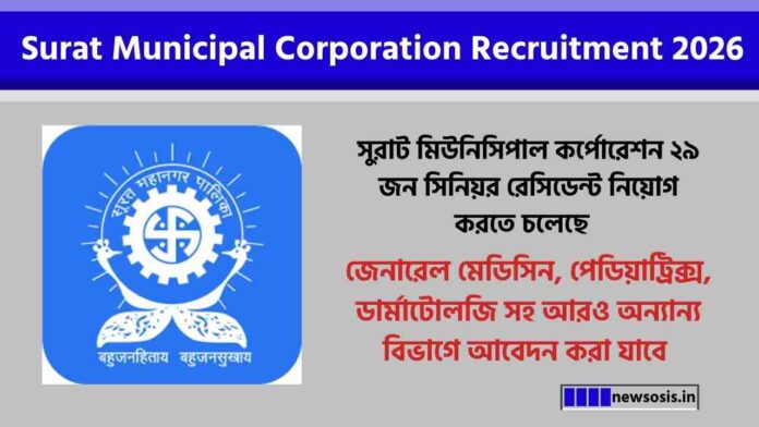 Surat Municipal Corporation Recruitment 2026