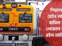 Which Local Trains are Cancelled Today from Sealdah